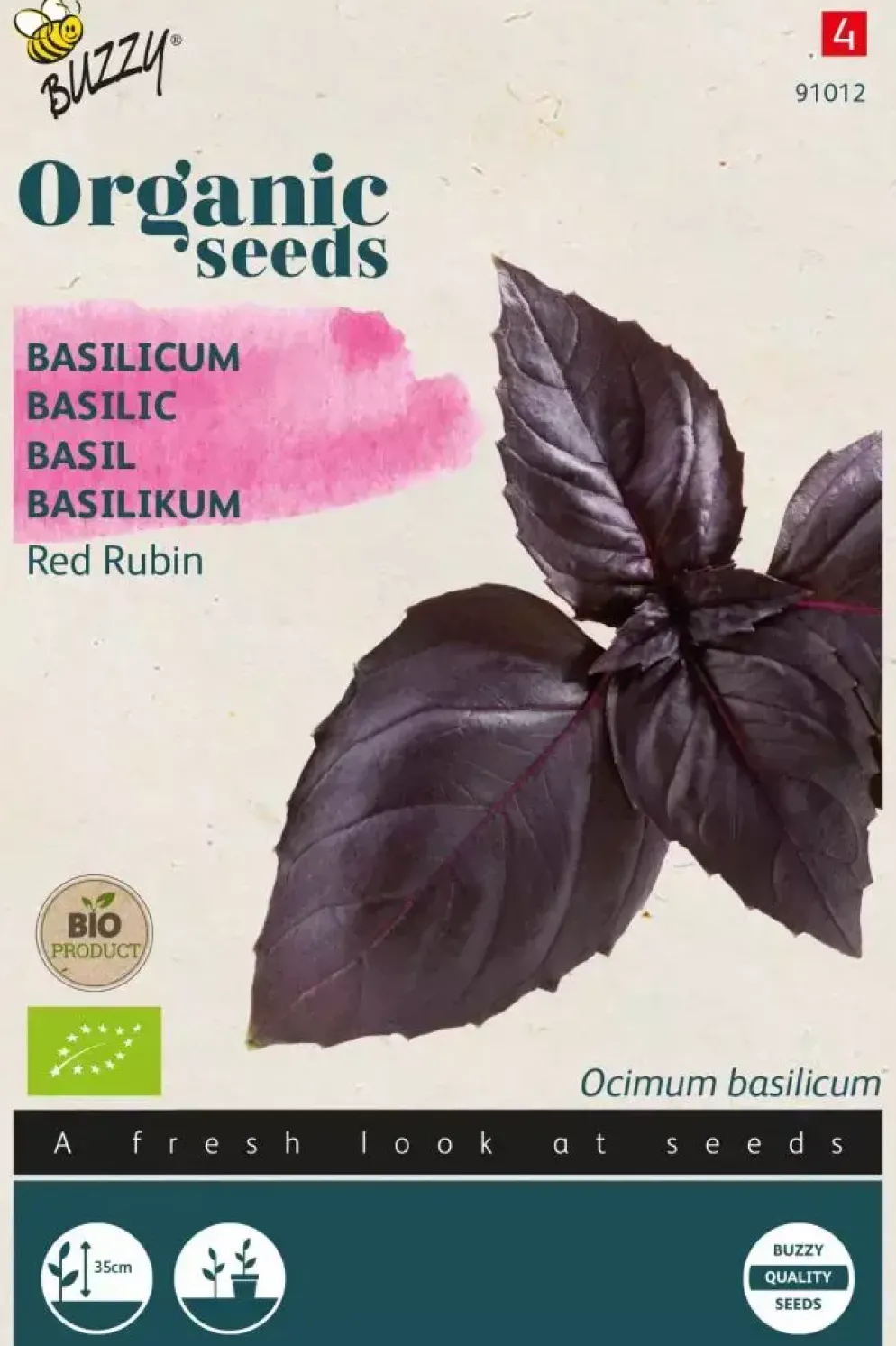 Buzzy® Basilicum Red Rubin (BIO)