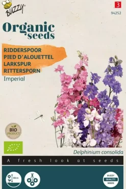 Buzzy® Delphinium, Ridderspoor Imperial (BIO)