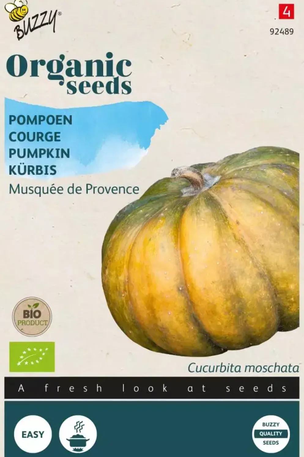 Buzzy® Eetbare Pompoen Musquée de Provence (BIO)