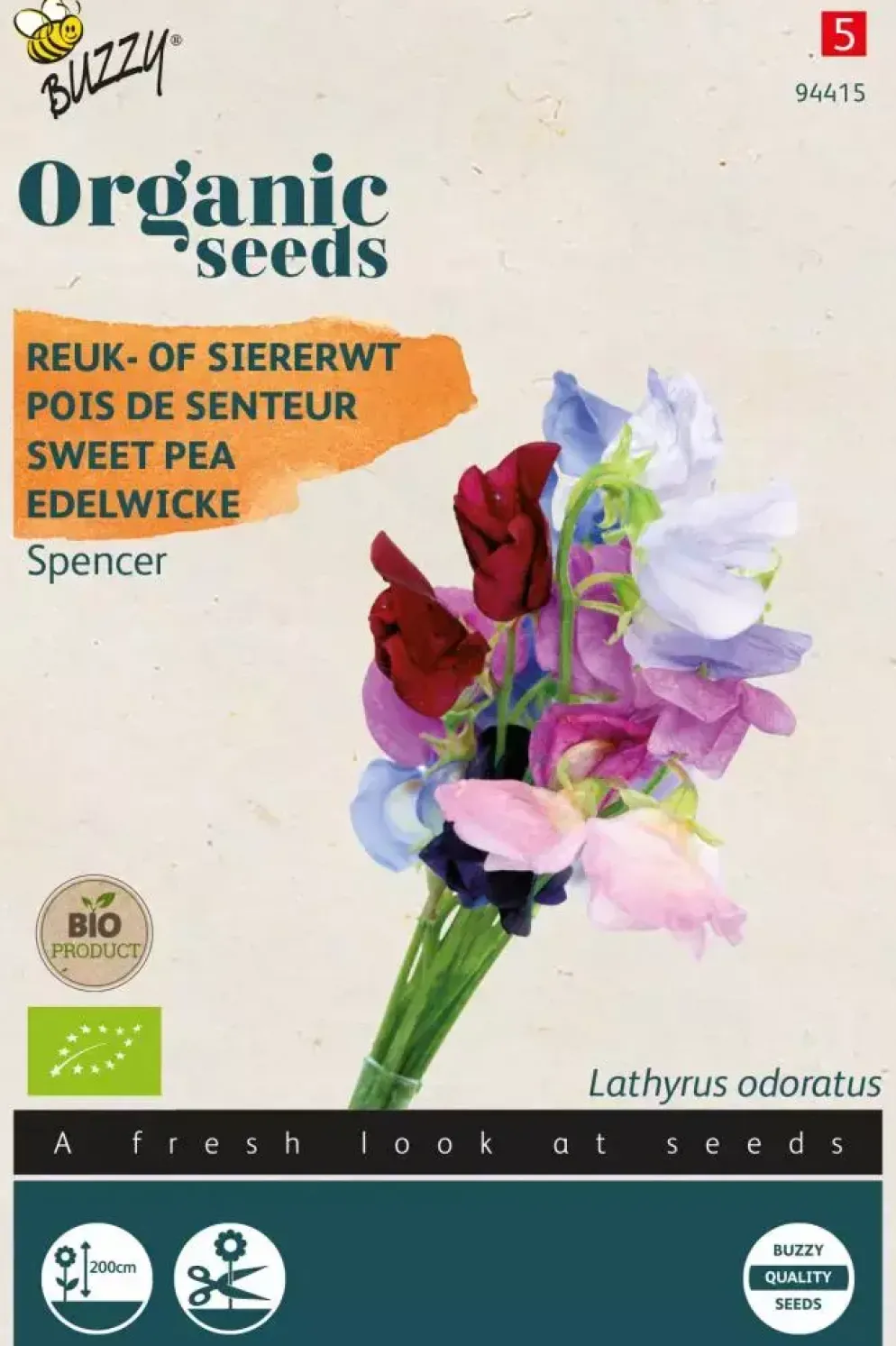 Buzzy® Lathyrus, Reuk- of Siererwt Spencer (BIO)