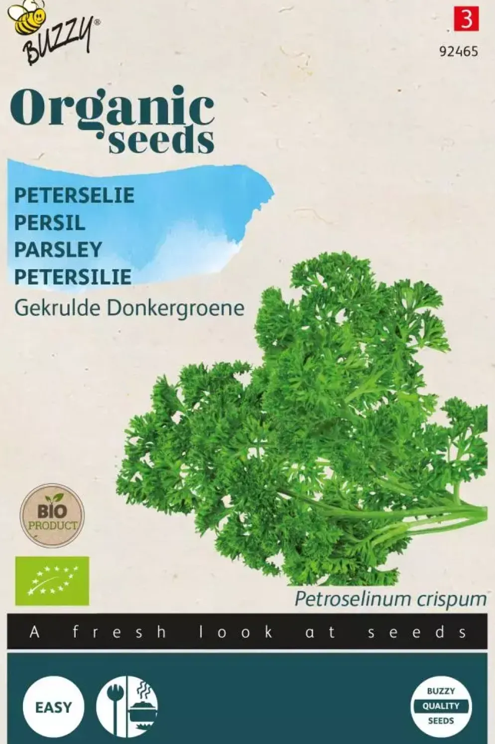 Buzzy® Peterselie Gekrulde Donkergroene (BIO)
