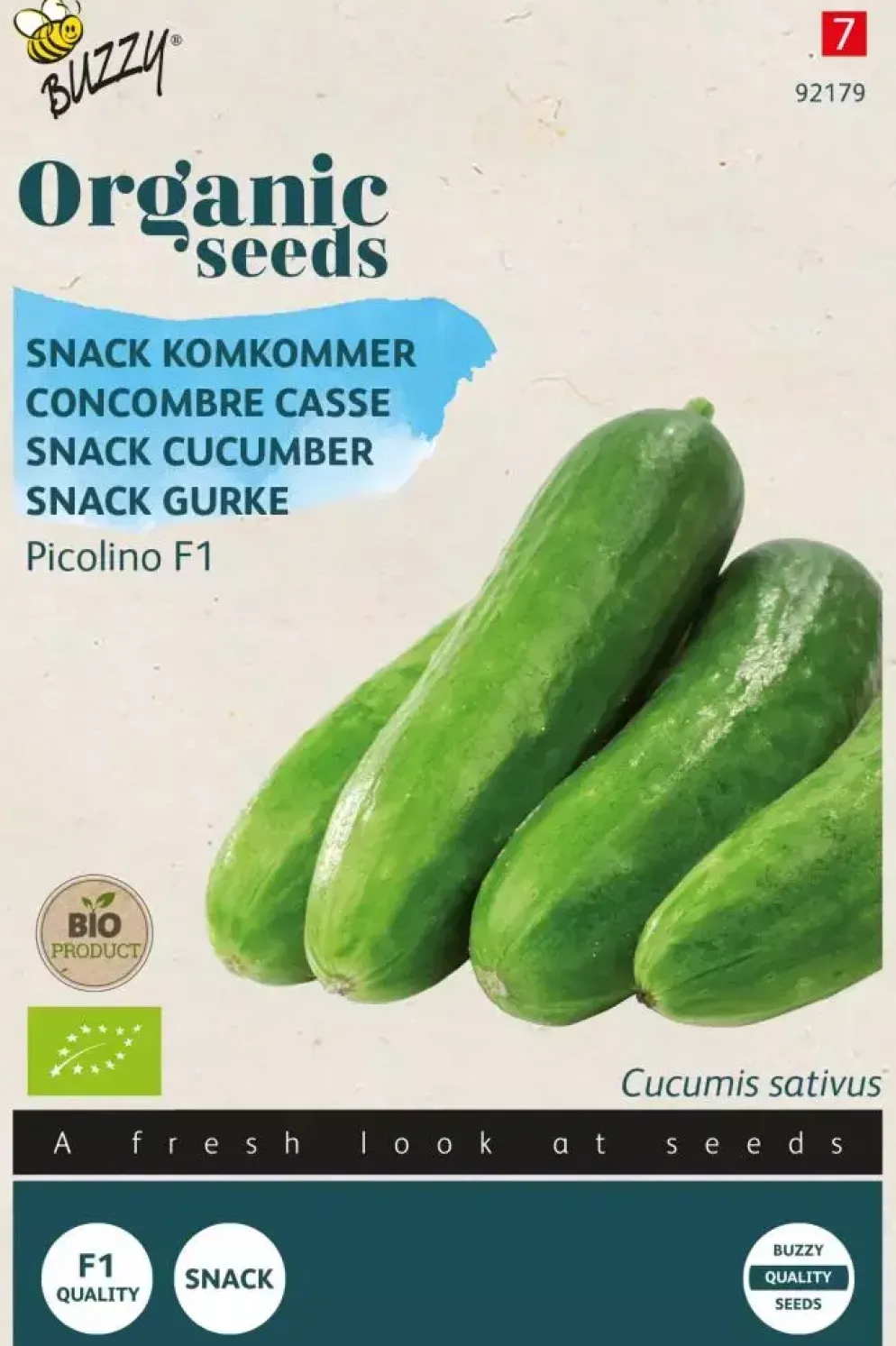 Buzzy® Snackkomkommer Picolino F1 (BIO)