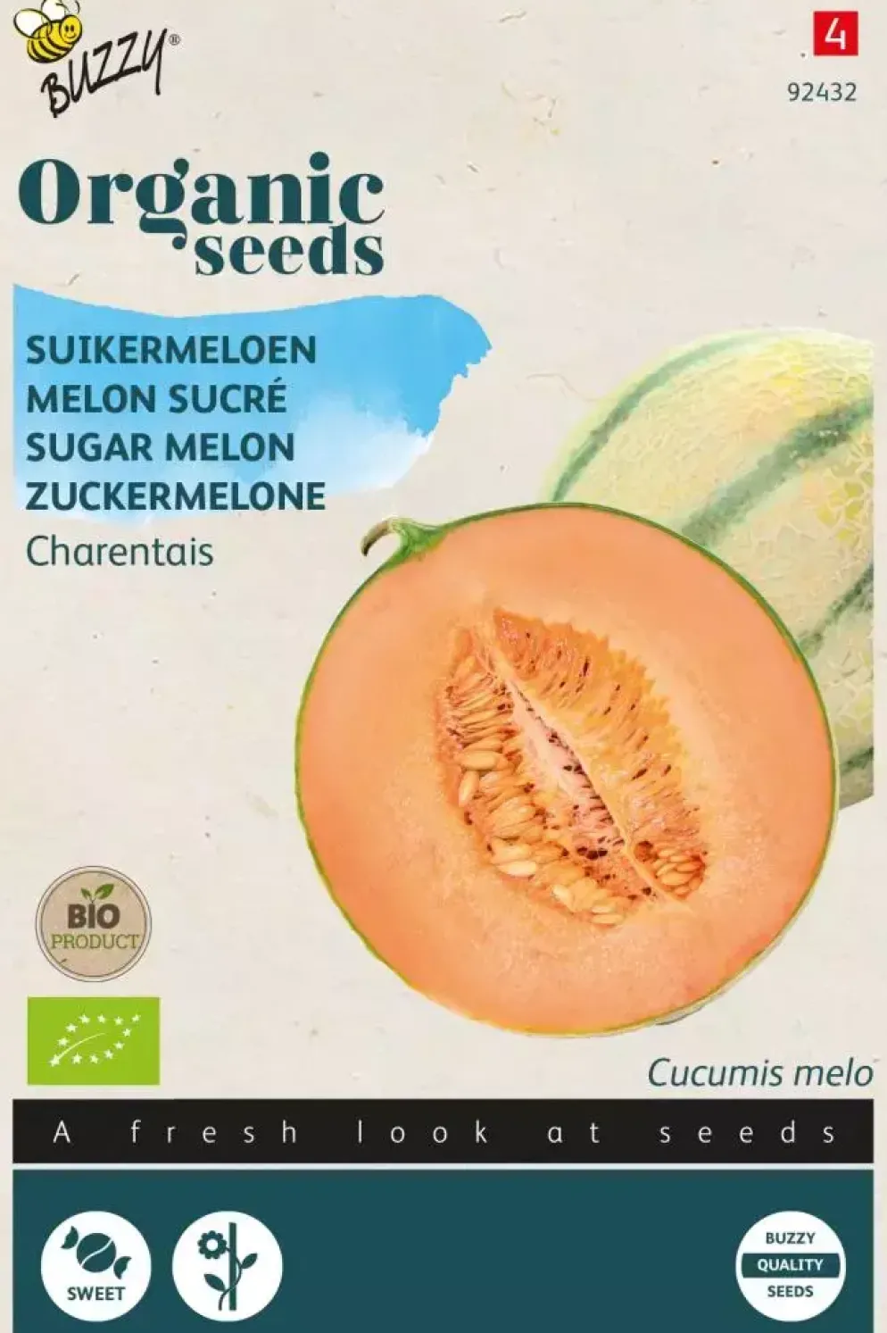 Buzzy® Suikermeloen Charentais (BIO)
