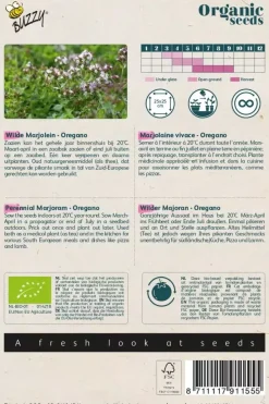 Buzzy® Wilde Marjolein - Oregano (BIO)