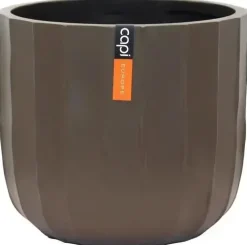 Capi bloempot Bol Craft 14x13 cm Warm Taupe