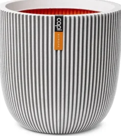 Capi nature groove nl bol bloempot 54x52 cm ivoor