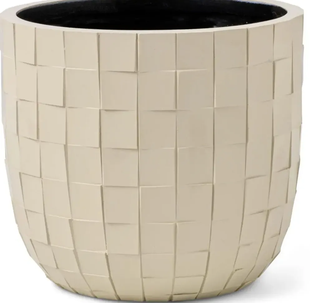 Capi Pot bol blocks d17h15cm beige