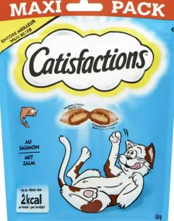 Catisfactions kattensnack Maxi Pack zalm 180g