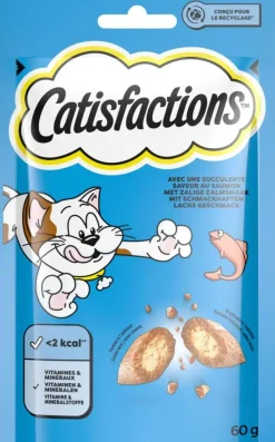 Catisfactions kattensnack zalm 60g