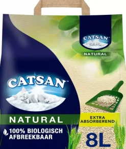 CATSAN kattenzand natural 8 liter zak