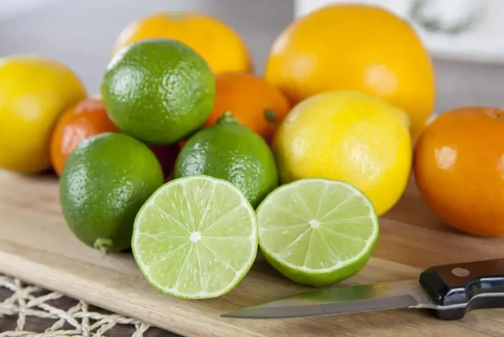 Citrus x aurantifolia (Citroenboom)
