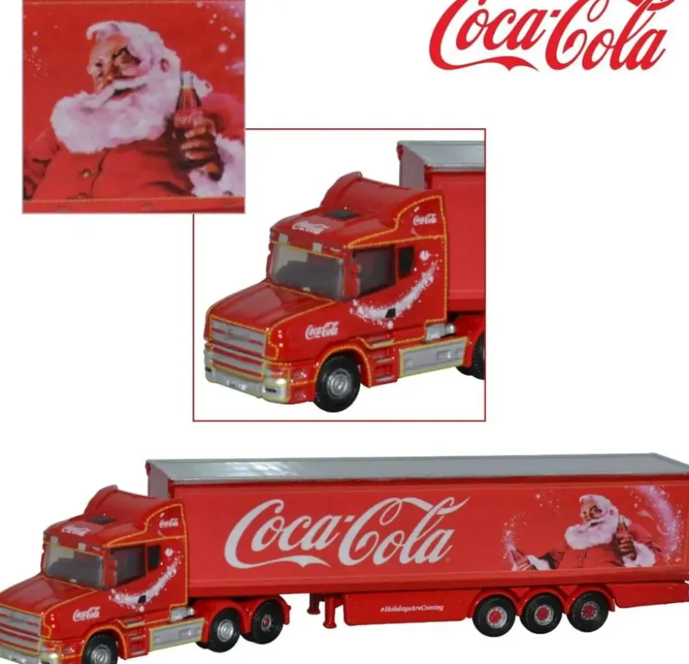 Coca Cola Christmas Truck 1:148 - Hornby