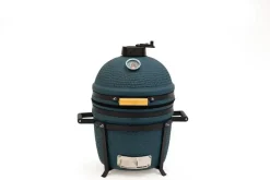 Compact kamado barbecue blauw 16 inch