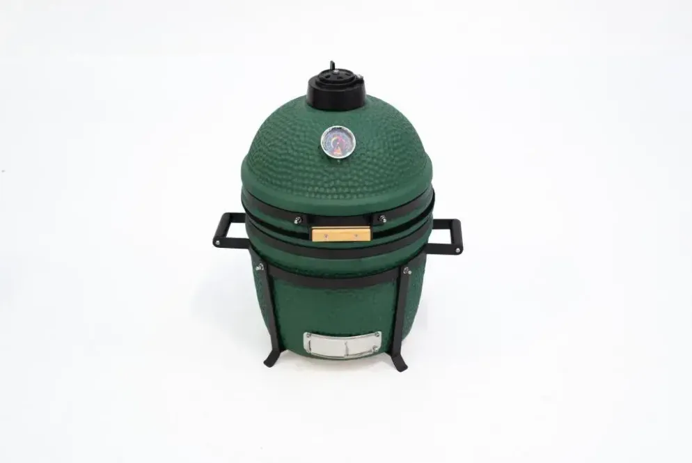 Compact kamado barbecue groen 16 inch