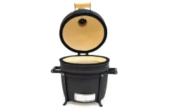 Compact kamado barbecue zwart 16 inch
