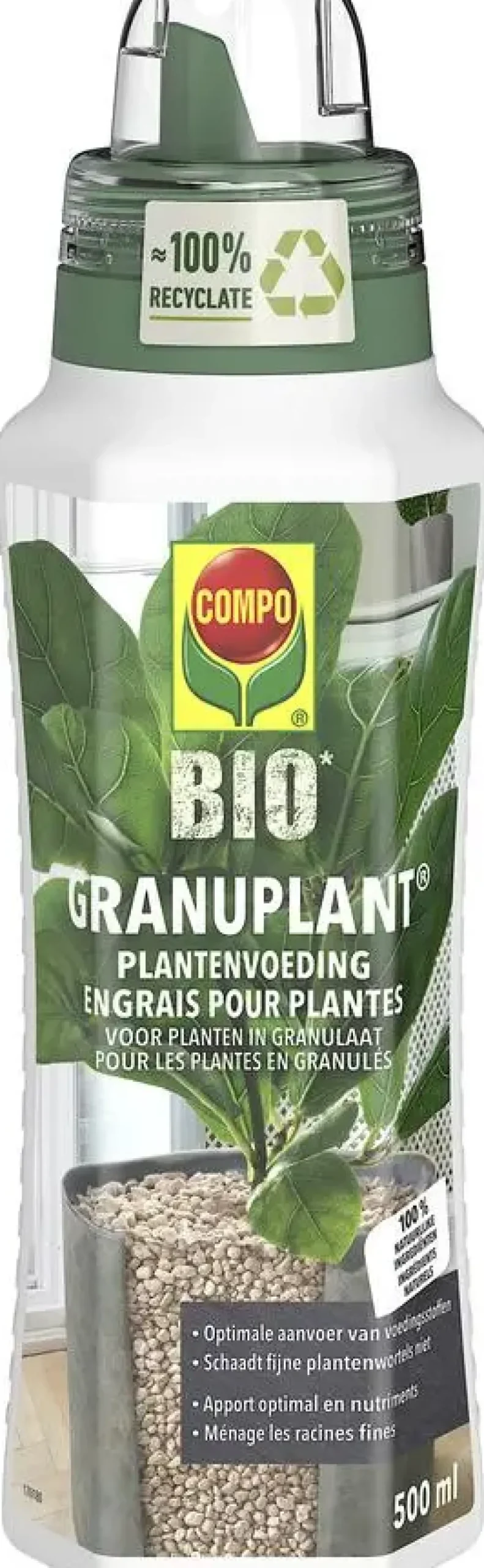 Compo Bio granuplant plantenvoeding vloeibaar 500ml