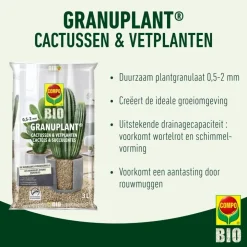 Compo Granuplant® cactussen & vetplanten 3L