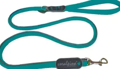 Coralpina Cinquetorri hondenlijn turquoise, 1 x 110cm