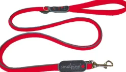 Coralpina leash Cinquetorri rood, 18 mm/110 cm