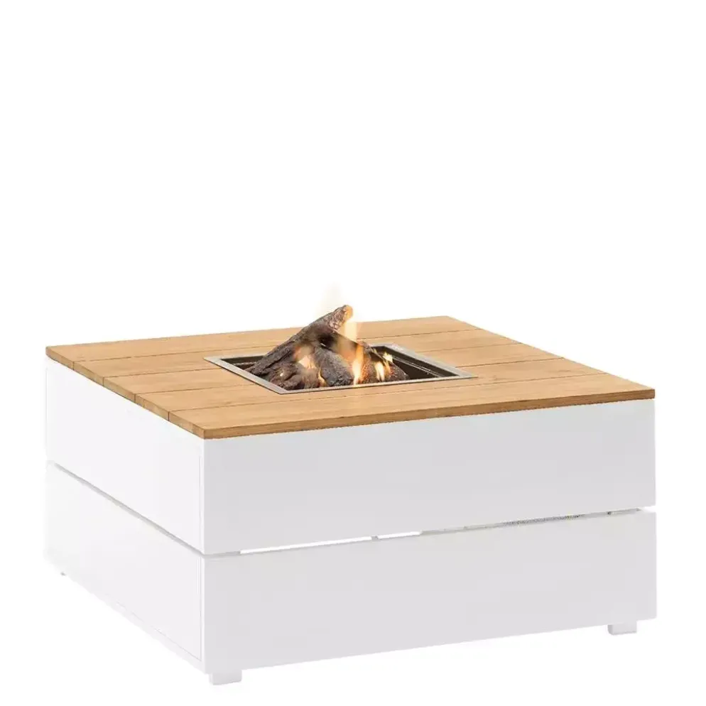 Cosi Fires vuurtafel cosipure 100 white/teak
