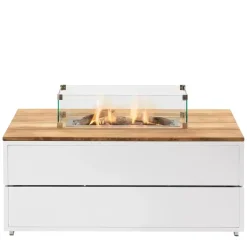 Cosi Fires vuurtafel cosipure 120 white/teak