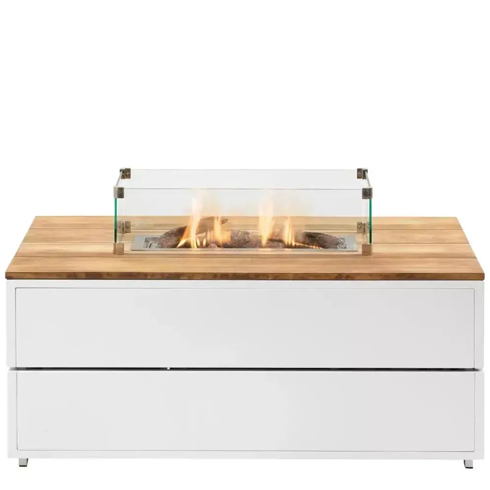 Cosi Fires vuurtafel cosipure 120 white/teak