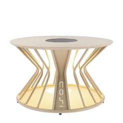 Cosilumia solar lounge tuintafel 70x41cm sandy beige