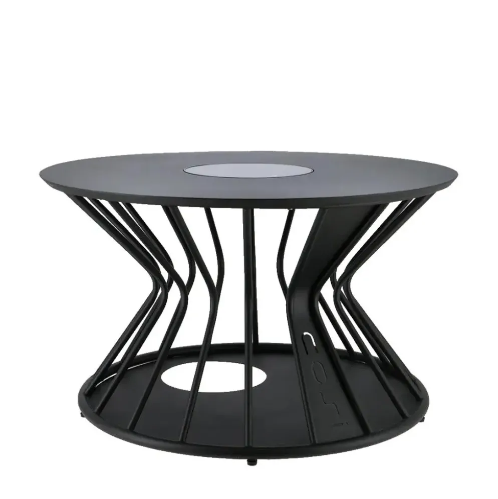 Cosilumia solar lounge tuintafel 70x41cm black