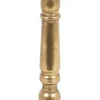 Countryfield kandelaar metaal wessel 12.5x12.5x42.5cm goud