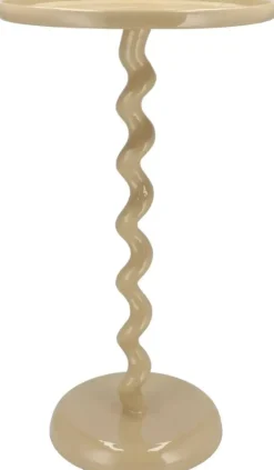 Daan Kromhout Design bijzettafel metaal sephora cozy 35x62cm sand