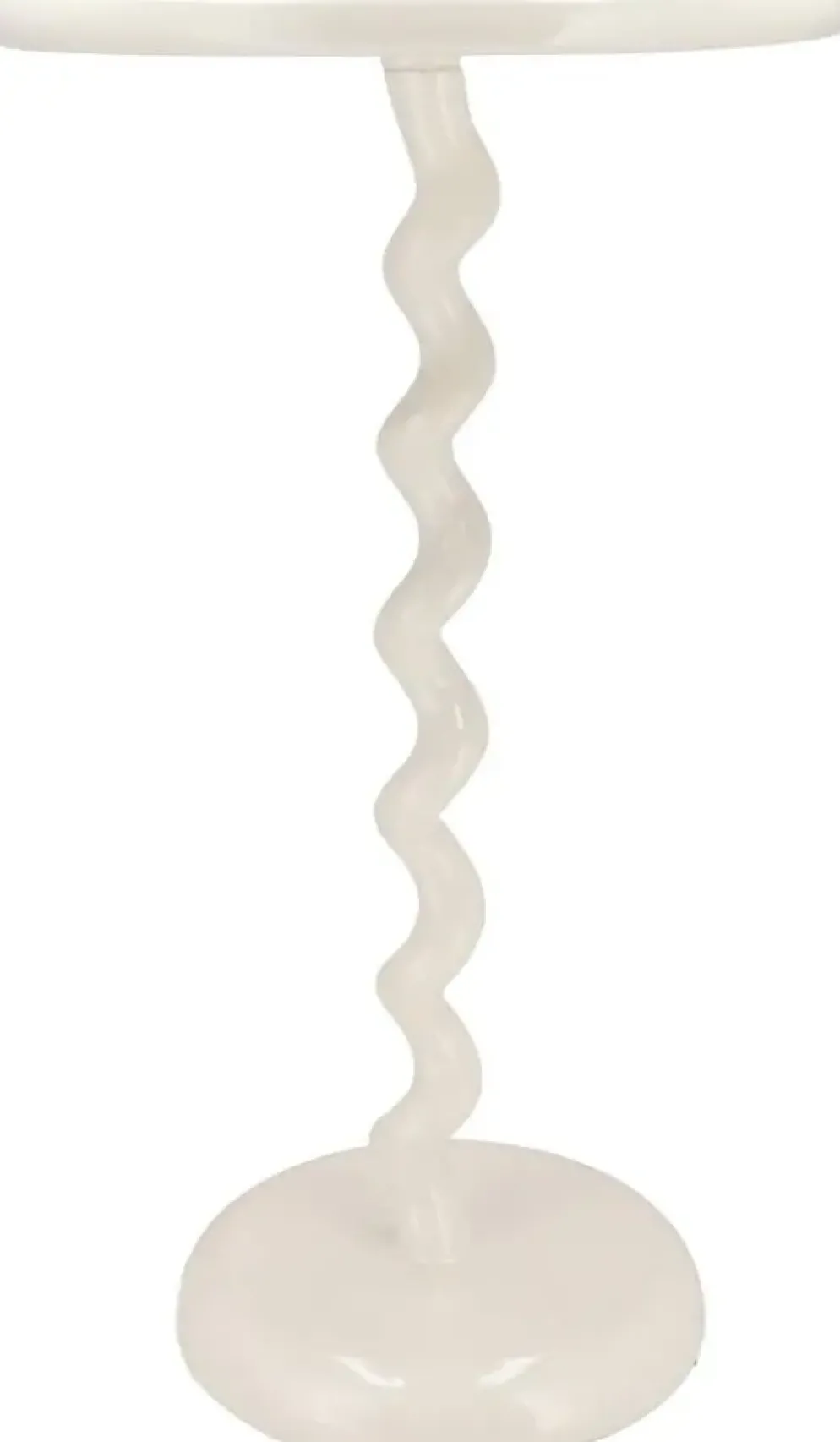 Daan Kromhout Design bijzettafel metaal sephora cozy 30x49cm white