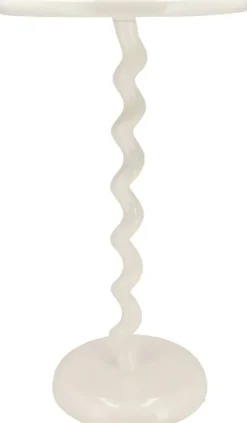 Daan Kromhout Design bijzettafel metaal sephora cozy 35x62cm white