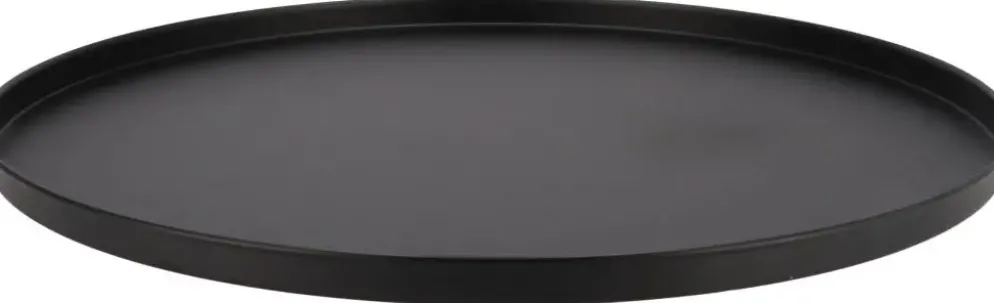 Daan Kromhout Design dienblad metaal coaster 46x2cm black