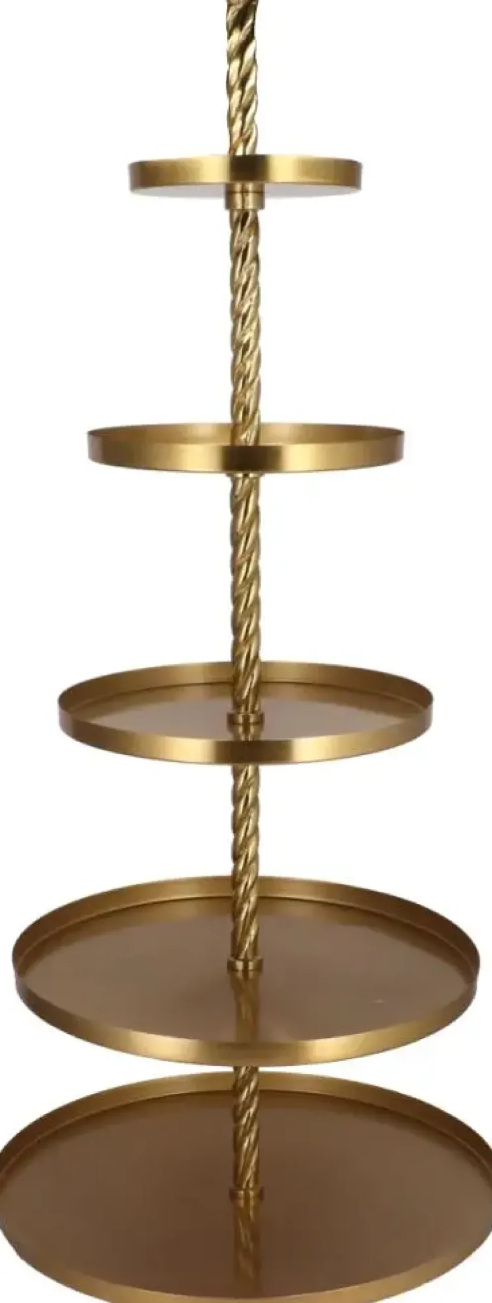Daan Kromhout Design etagere metaal majestic 63x155cm gold