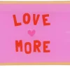 Daan Kromhout Design tegeltje glas love more 20x10cm