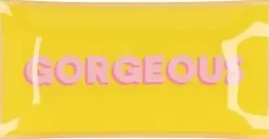 Daan Kromhout Design tegeltje glas gorgeous 20x10cm