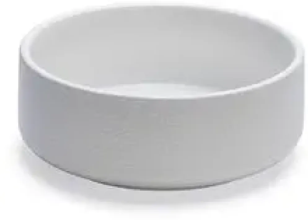 Designed by Lotte hondenvoerbak Lojs keramiek 1200ml d18h7cm wit
