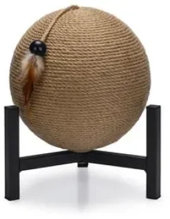 Designed by Lotte krabbol Tyra jute/metaal d27h33cm zand