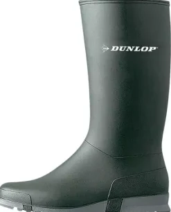 Dunlop regenlaars pvc groen maat 34