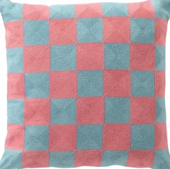 Dutch Decor kussen cristal 45x45cm aqua splash