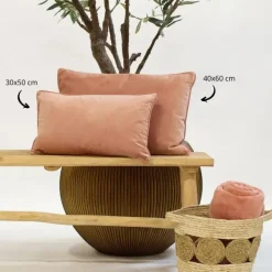 Dutch Decor kussen finn 30x50cm muted clay