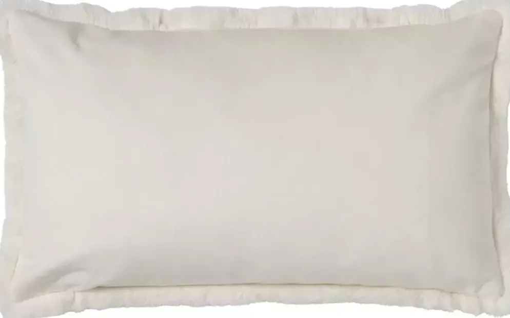 Dutch Decor kussen zaya 30x50cm snow white