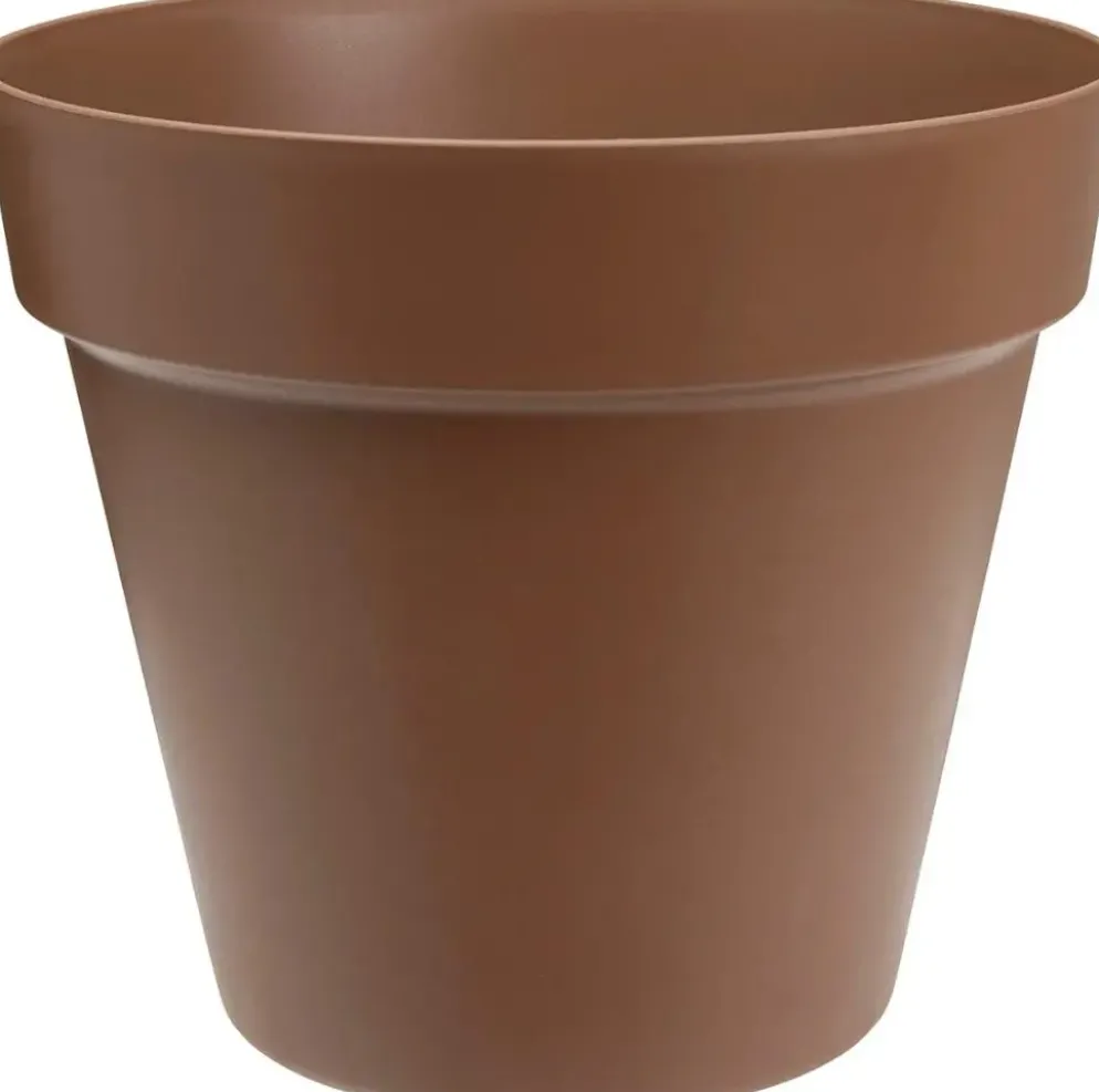 Easyday Bloempot Smile Recht – Ø30 cm x H26 cm – Maroon