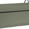 Easyday Hangende Balkonbak set L50 x B20 x H28 cm – Olijfgroen