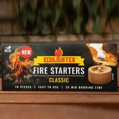 Ecolighter - eco aanmaakblok - pak van 10 stuks