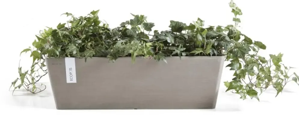 Ecopots Bruges Taupe L65 x B20 x H20 cm