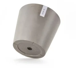 Ecopots kunststof bloempot amsterdam 40x35 cm taupe