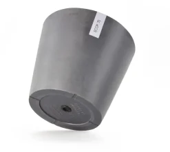 Ecopots kunststof bloempot amsterdam 40x35 cm grijs