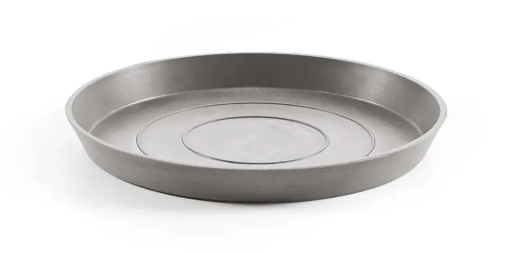Ecopots kunststof stockholm schotel 28.7x3 cm taupe