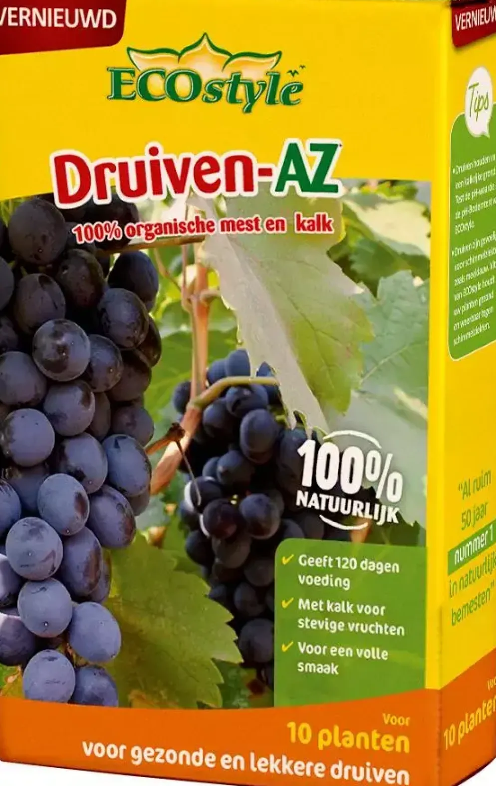 Ecostyle Druiven-az 800g